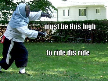 Must be this high to ride dis ride