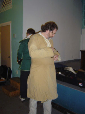 Master Dylan, long considered missing in action (or worse, a myth), appears and even armors up at a practice after K&Q! Shock! Amazement! Master Thomas in the background! Proof not only that they both exist, but that they are not in fact the same man.